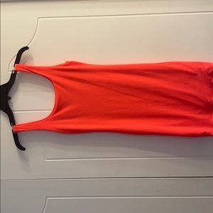 Naked wardrobe neon mini dress